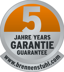 5 Jahre Herstellergarantie