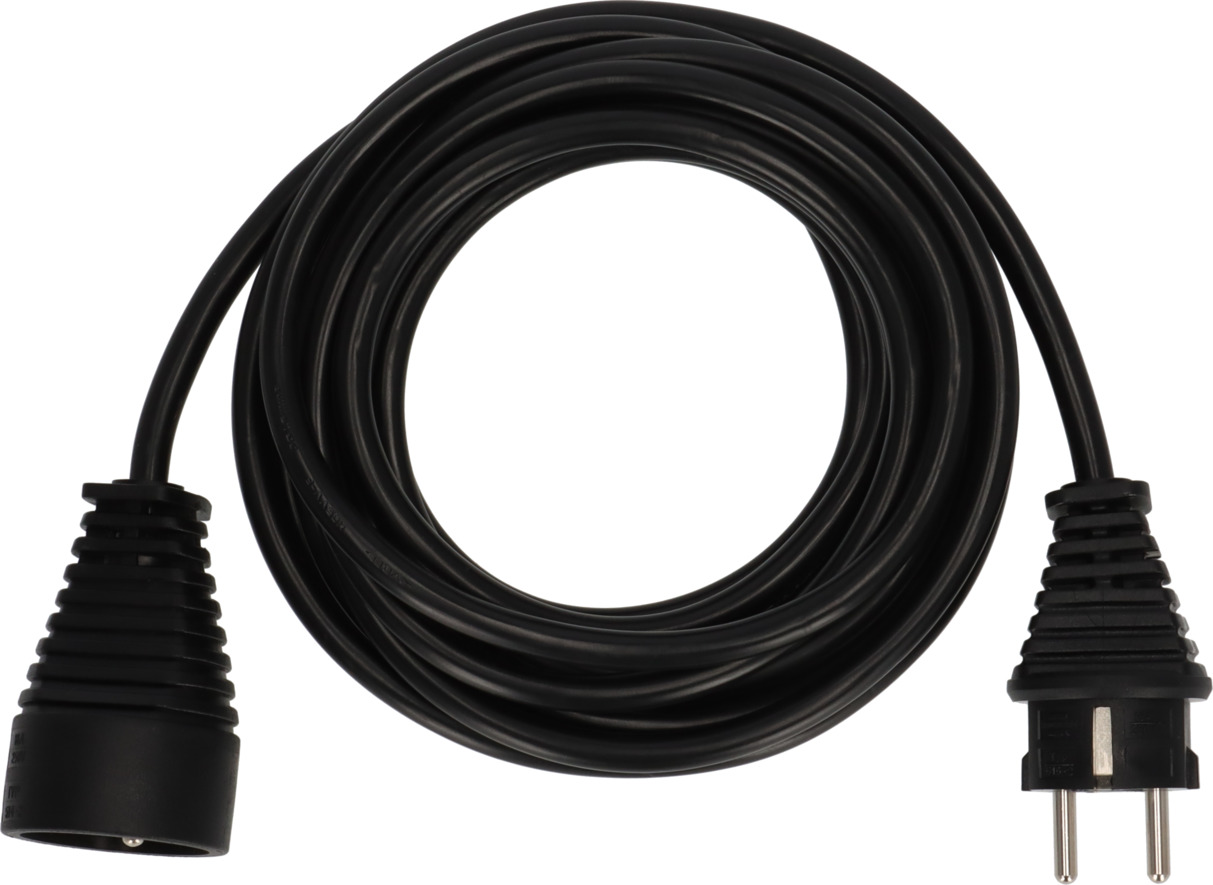 Brennenstuhl Powerblock bloc multiprise 2x avec câble 10m H05RR-F 3G1,5 noir