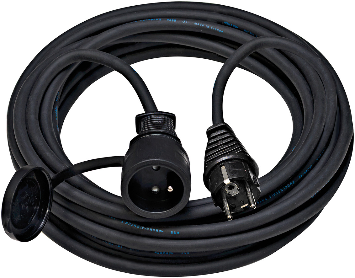 brennenstuhl Brennenstuhl 1165430 câble électrique Noir 3 m 