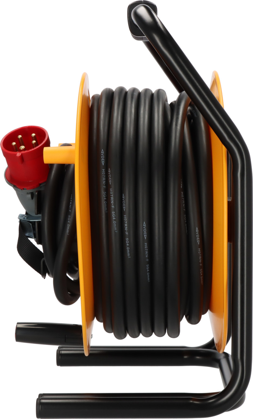 Enrouleur de câble électrique vide avec support ip44 d.330mm électro-canaux