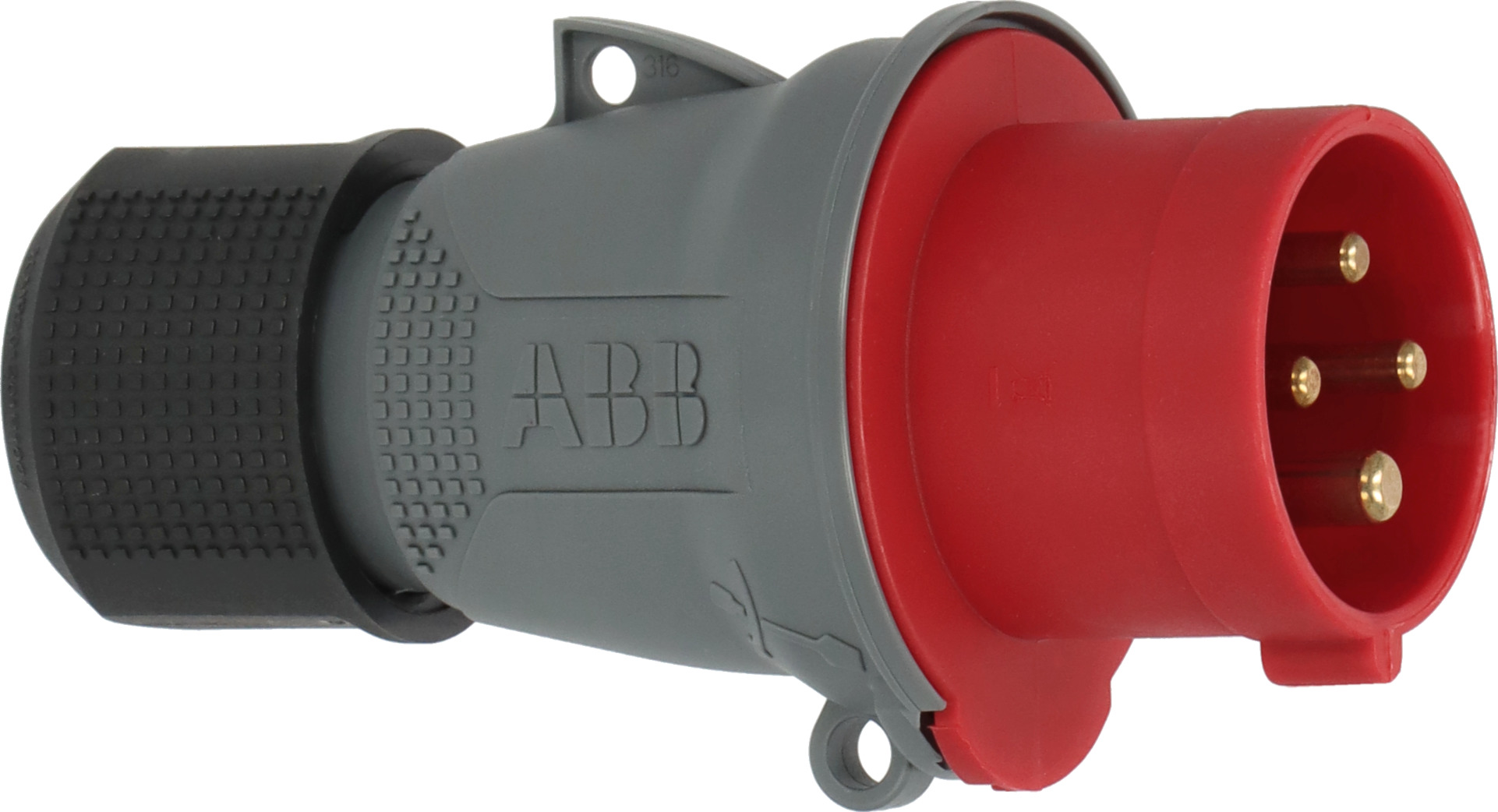 Prise BALS 24V Avec Presse-étoupe – 2P 16A IP44, Très Basse Tension, Couleur Blanche