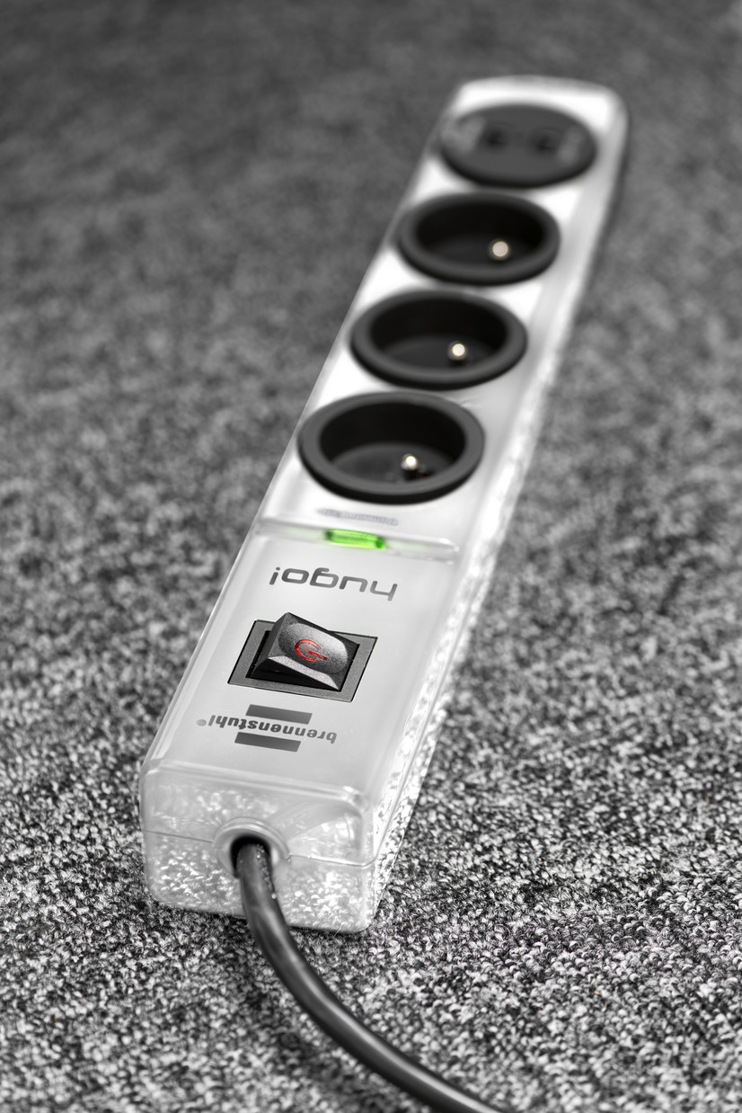 Brennenstuhl Ecolor Multiprise 4 Prises Avec USB (multiprise Avec 2