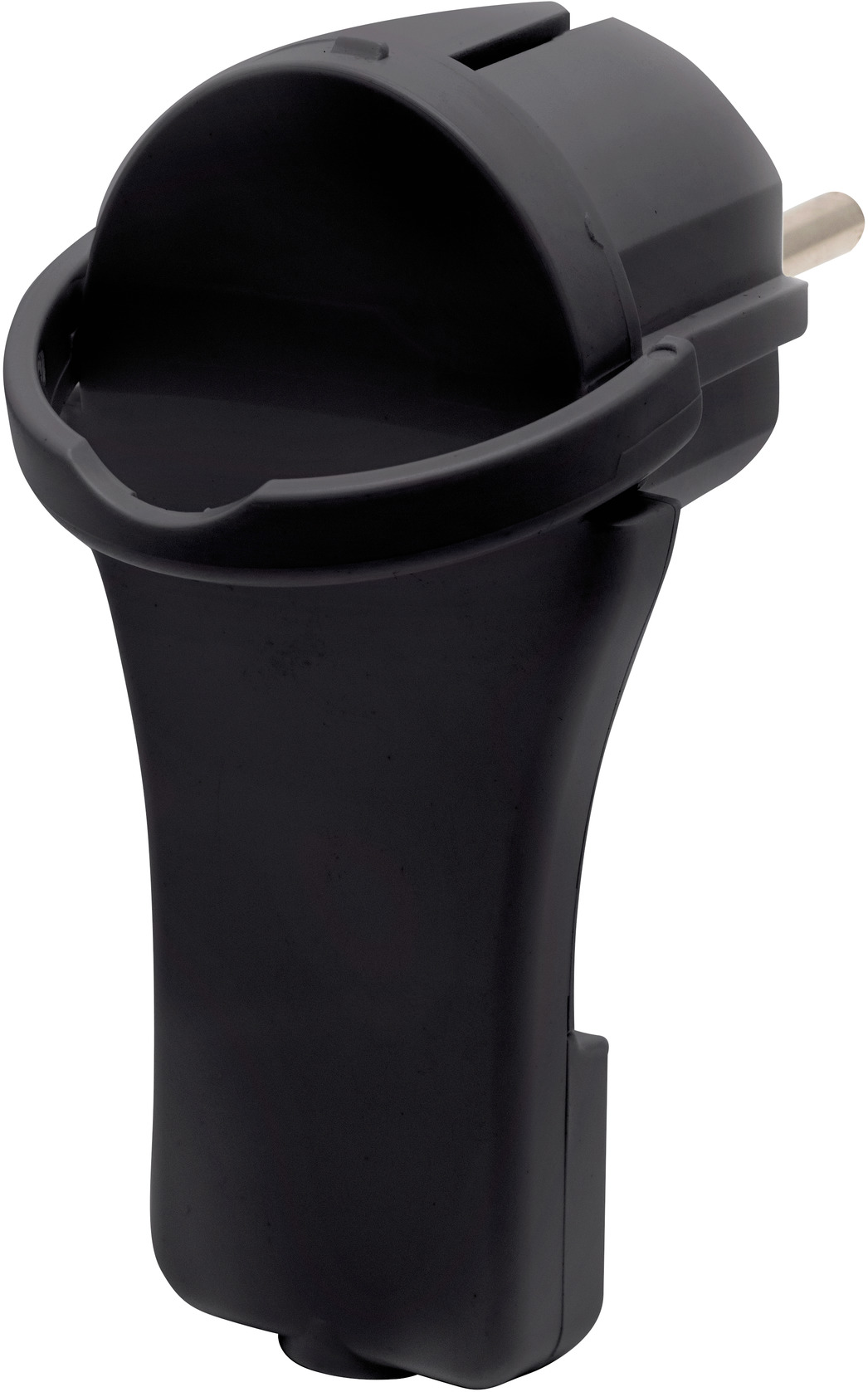 Prolongateur Vimar 5 M - Câble 3G1 Mm² H05VV-F - Fiche Schuko (Allemagne) / Prise Italienne P30 - Noir