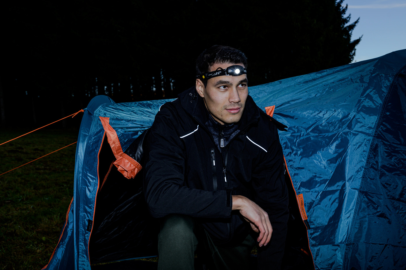 Lampe Frontale LED Pour Lampe Frontale Avec 3 Modes Et Interrupteur, Parfaite Pour La Course De Nuit, Lampe Frontale LED Avec Piles Vont Rechargeable Pour Adultes