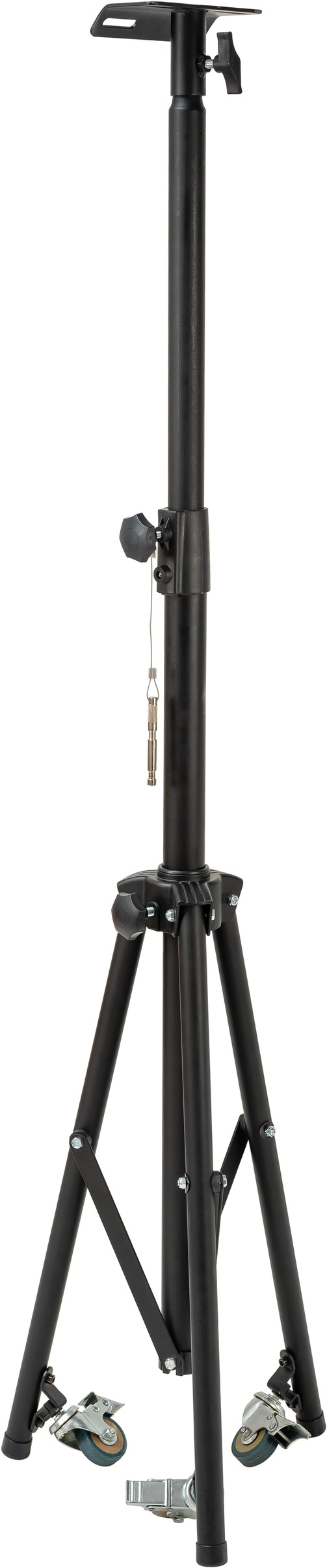 Trépied Lumineux à Roulettes Soonpho - Charge Max 22 Lb (10kg), Hauteur Réglable 72-250cm, Support Lumière Photo