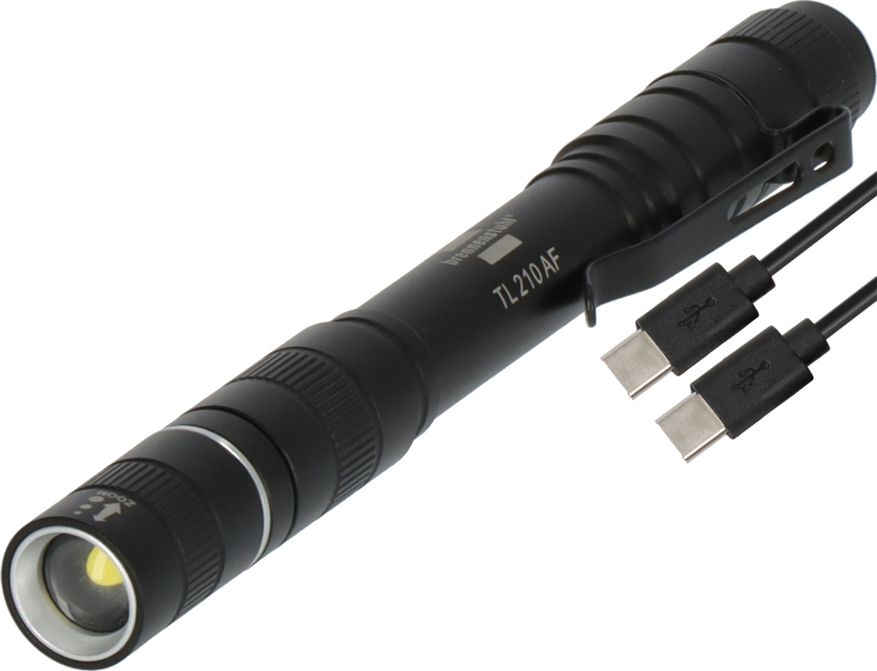 Torche stylo 4 LED + 1 rechargeable 200Lm
