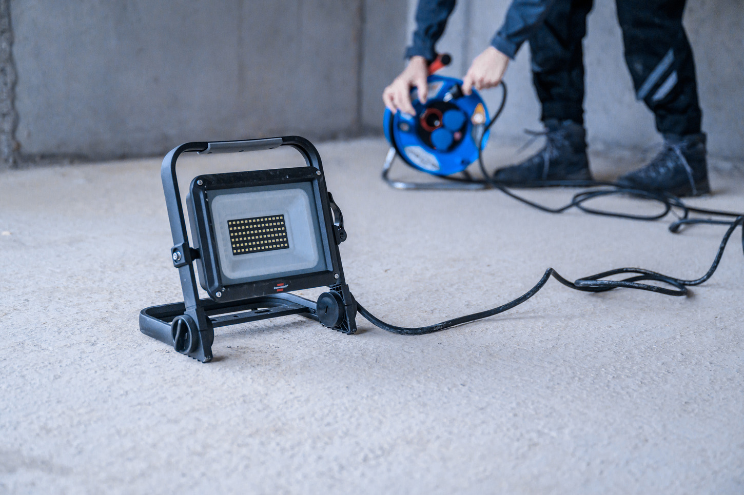 Projecteur de chantier à LED Jaro 
