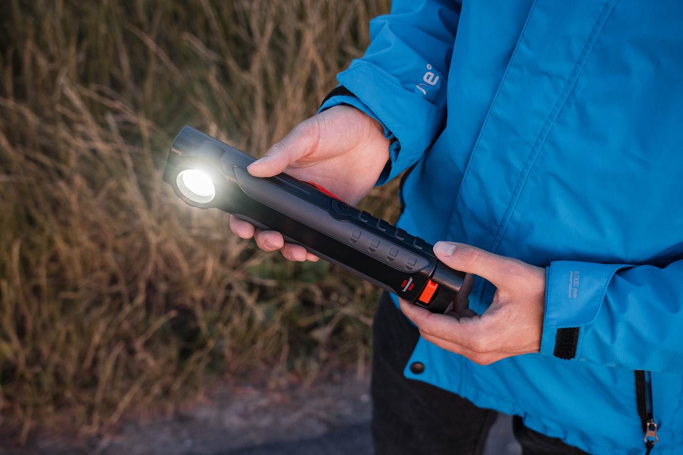 FOREHILL Lampe Torche LED Rechargeable étanche IPX4 Lampe Camping