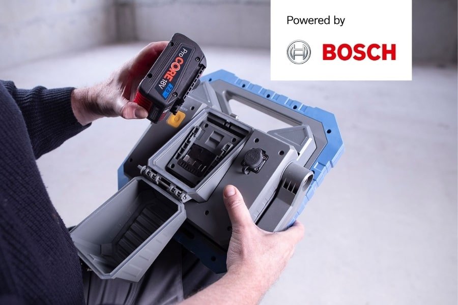 Projecteurs de chantier brennenstuhl® pour le Bosch Professional 18V System, Actualités
