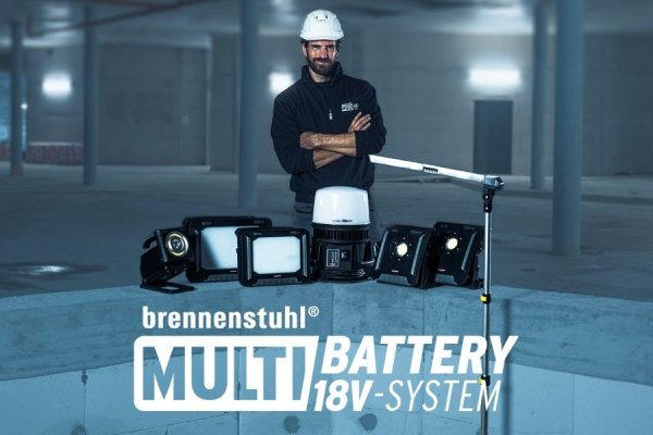 Découvrez les nouveautés de la gamme Multi Battery 18V System de brennenstuhl®